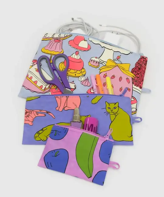 Baggu - BA Baggu - Flat Pouch Set