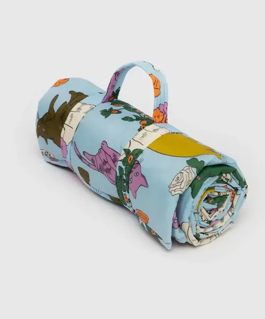 Baggu - BA Baggu - Puffy Picnic Blanket, Table Cats