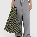 Baggu - BA Baggu - Iris Green Check  Standard Reusable Bag