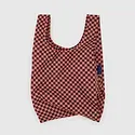 Baggu - BA Baggu - Baby Baggu Pink Brown Check Reusable Bag