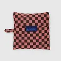 Baggu - BA Baggu - Pink Brown Check  Standard Reusable Bag