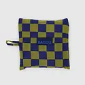 Baggu - BA Baggu - Navy Pear Check Baggu Standard Reusable Bag