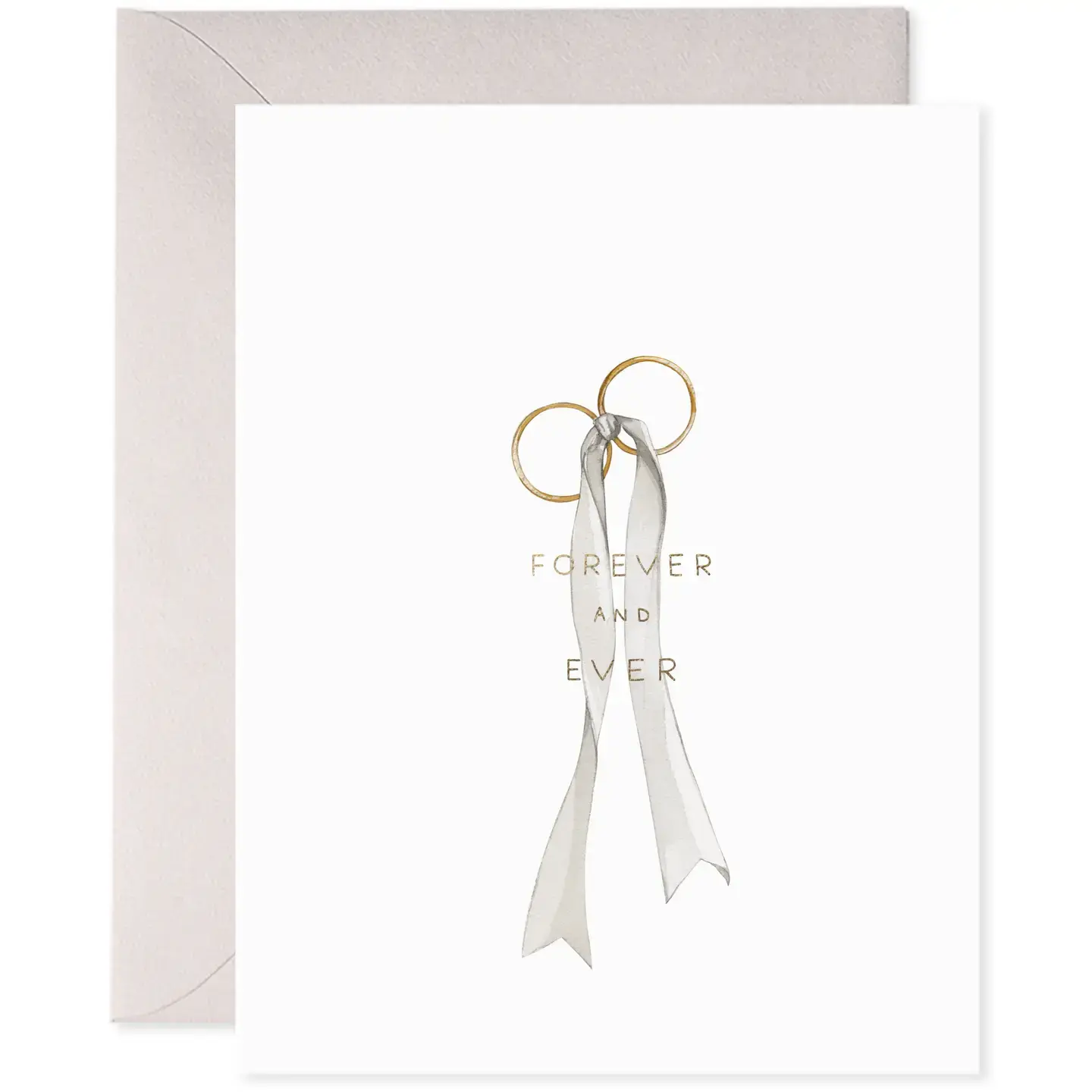 E. Frances Paper Studio - EF EFGCWE0010 - Rings Wedding Card