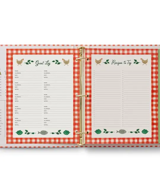 Rifle Paper Co - RP RP HGRC - Cherry Farm Recipe Binder