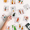 One Canoe Two Letterpress - OC OC GPGA - Trick-Or-Treat Old Maid Card Game