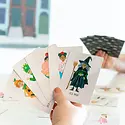 One Canoe Two Letterpress - OC OC GPGA - Trick-Or-Treat Old Maid Card Game