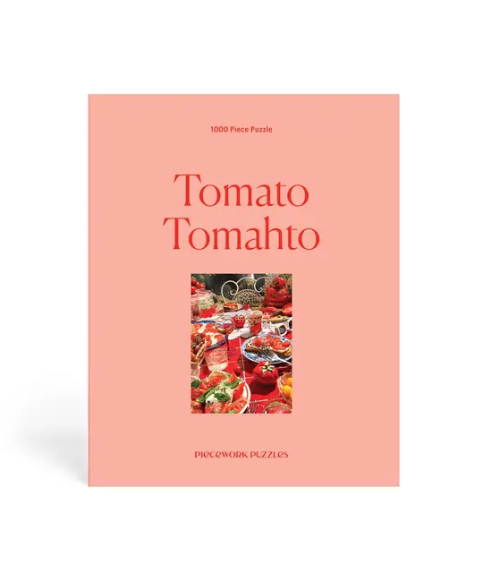 Piecework Puzzles - PIEP Piecework Puzzles - Tomato Tomahto 1000 Piece Jigsaw Puzzle