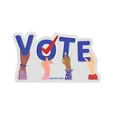 NatterDoodle - ND ND ST -  Women Vote Election Sticker