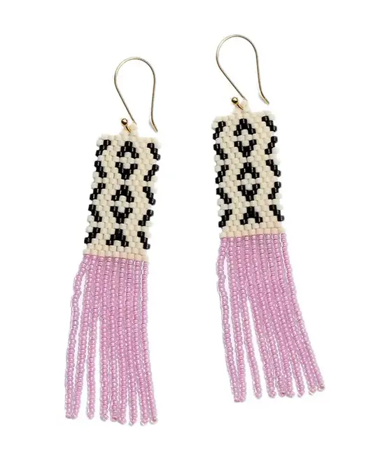 Bluma Project - BLP BLP JEEA - Tattoo Beaded Earring Pansy