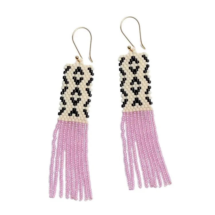 Bluma Project - BLP BLP JEEA - Tattoo Beaded Earring Pansy