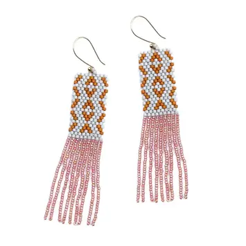 Bluma Project - BLP BLP JEEA - Tattoo Beaded Earring Opal