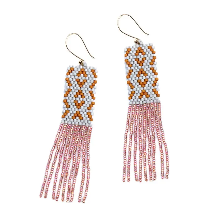 Bluma Project - BLP BLP JEEA - Tattoo Beaded Earring Opal