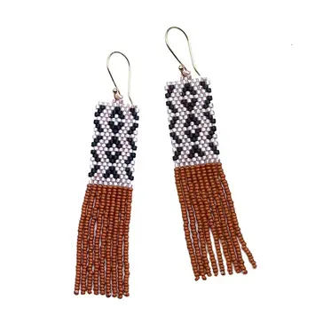 Bluma Project - BLP BLP JEEA - Tattoo Beaded Earring Henna