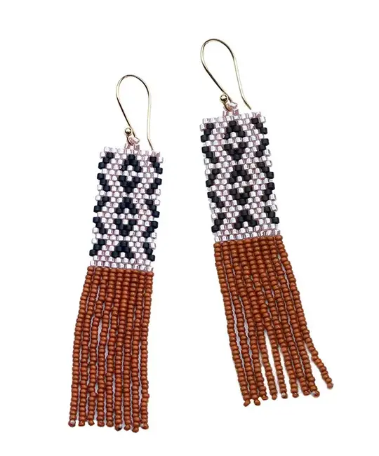 Bluma Project - BLP BLP JEEA - Tattoo Beaded Earring Henna