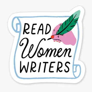 Party of One - POO Read Women Writers Sticker