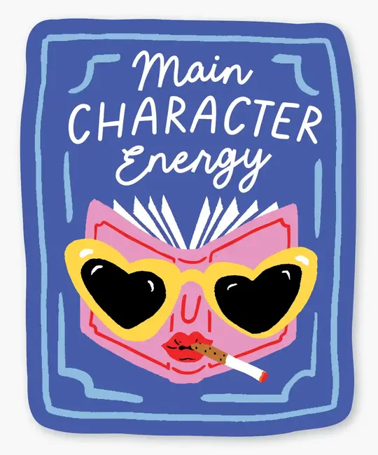 Party of One - POO Main Character Energy Sticker