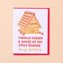 and Here We Are - AHW AHWGCHO0017 - Affordable Ginger Bread House Card