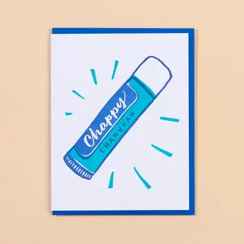 and Here We Are - AHW Chappy Chanukah Hanukkah Card