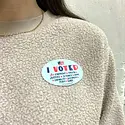and Here We Are - AHW And Here We Are  - I Voted Sticker