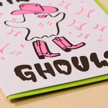 and Here We Are - AHW AHWGCHA0008 - Let's Go Ghouls Card