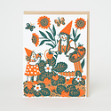 Phoebe Wahl - PW Strawberry Picking Blank Card