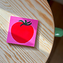 Mel Andrel - MA Tomato To-Do List Sticky Notes