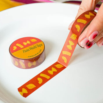 Mel Andrel - MA Pasta Shape Washi Tape