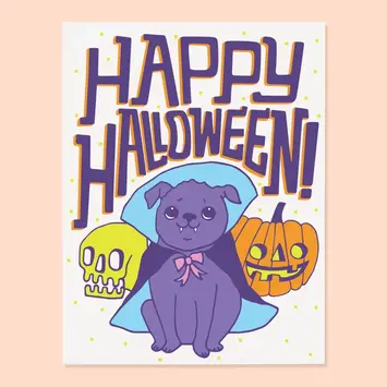 The Good Twin - TGT TGTGCHA0004 - Stevie Vampire Happy Halloween Card