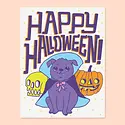The Good Twin - TGT TGTGCHA0004 - Stevie Vampire Happy Halloween Card