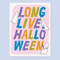 The Good Twin - TGT TGTGCHA0005 - Painting Ghosts Long Live Halloween Card