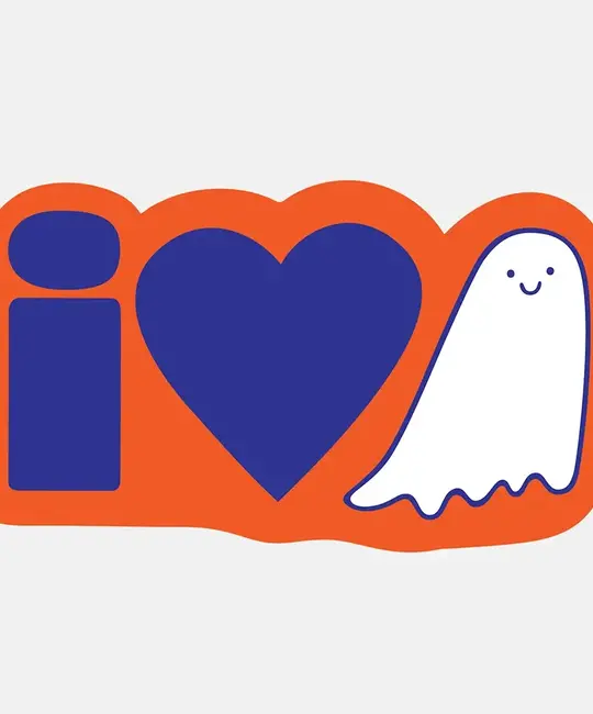 The Good Twin - TGT TGT ST - Heart Ghost Sticker