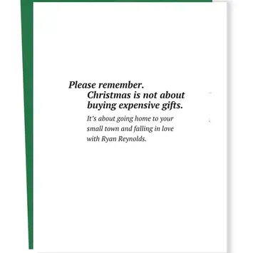 Sapling Press - SAP SAP NSHO - Ryan Reynolds Boxed Holiday Note Set