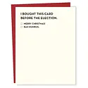 Sapling Press - SAP SAPGCHO0043 - Election Holiday Card