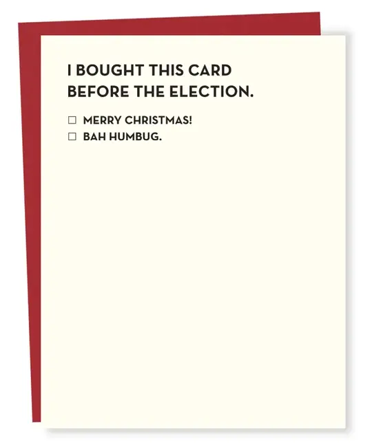 Sapling Press - SAP SAPGCHO0043 - Election Holiday Card