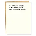 Sapling Press - SAP SAPGCBI0042 - National Holiday Birthday Card