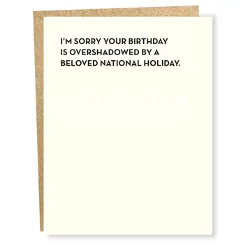 Sapling Press - SAP SAPGCBI0042 - National Holiday Birthday Card