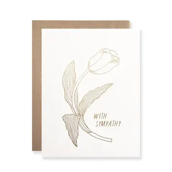 Hartland Brooklyn - HAR HARGCSY0010 -  sympathy gold foil tulip