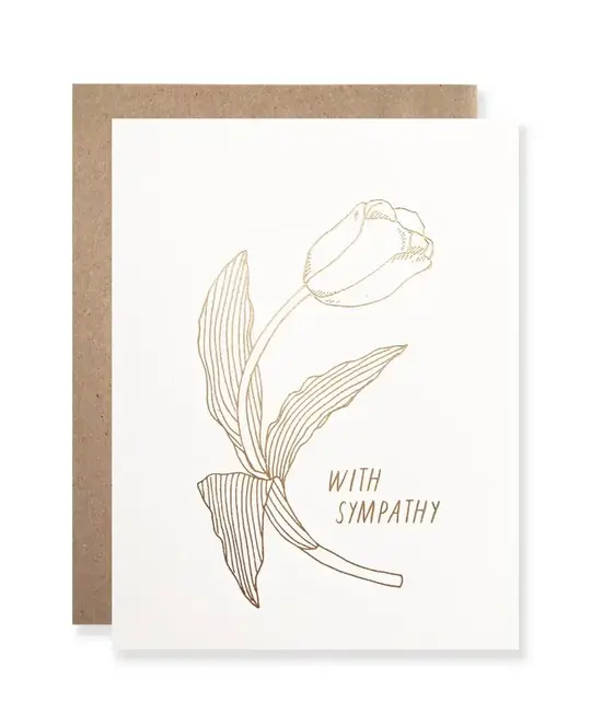 Hartland Brooklyn - HAR HARGCSY0010 -  sympathy gold foil tulip