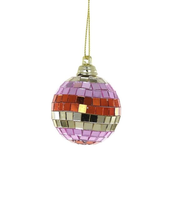 Cody Foster - COF COF OR - Gradient Stripe Disco Ball Ornament (Single)