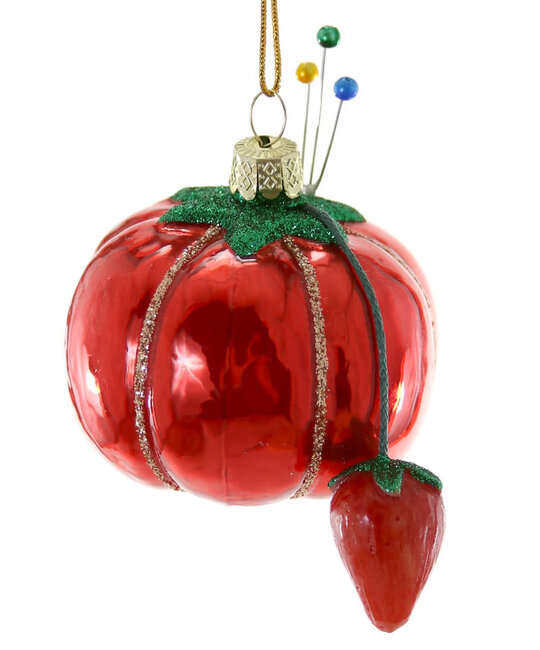 Cody Foster - COF COF OR - Vintage Tomato Pin Cushion Ornament