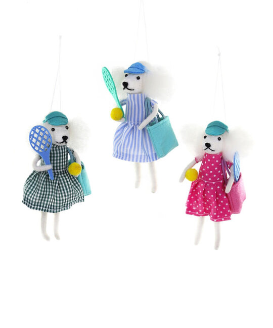 Cody Foster - COF COF OR - Tennis Player Felt Friend Ornament (Assorted)