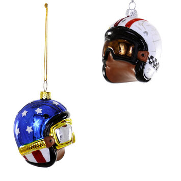 Cody Foster - COF COF OR - Vintage Motorcycle Helmet Ornament