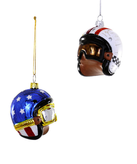 Cody Foster - COF COF OR - Vintage Motorcycle Helmet Ornament