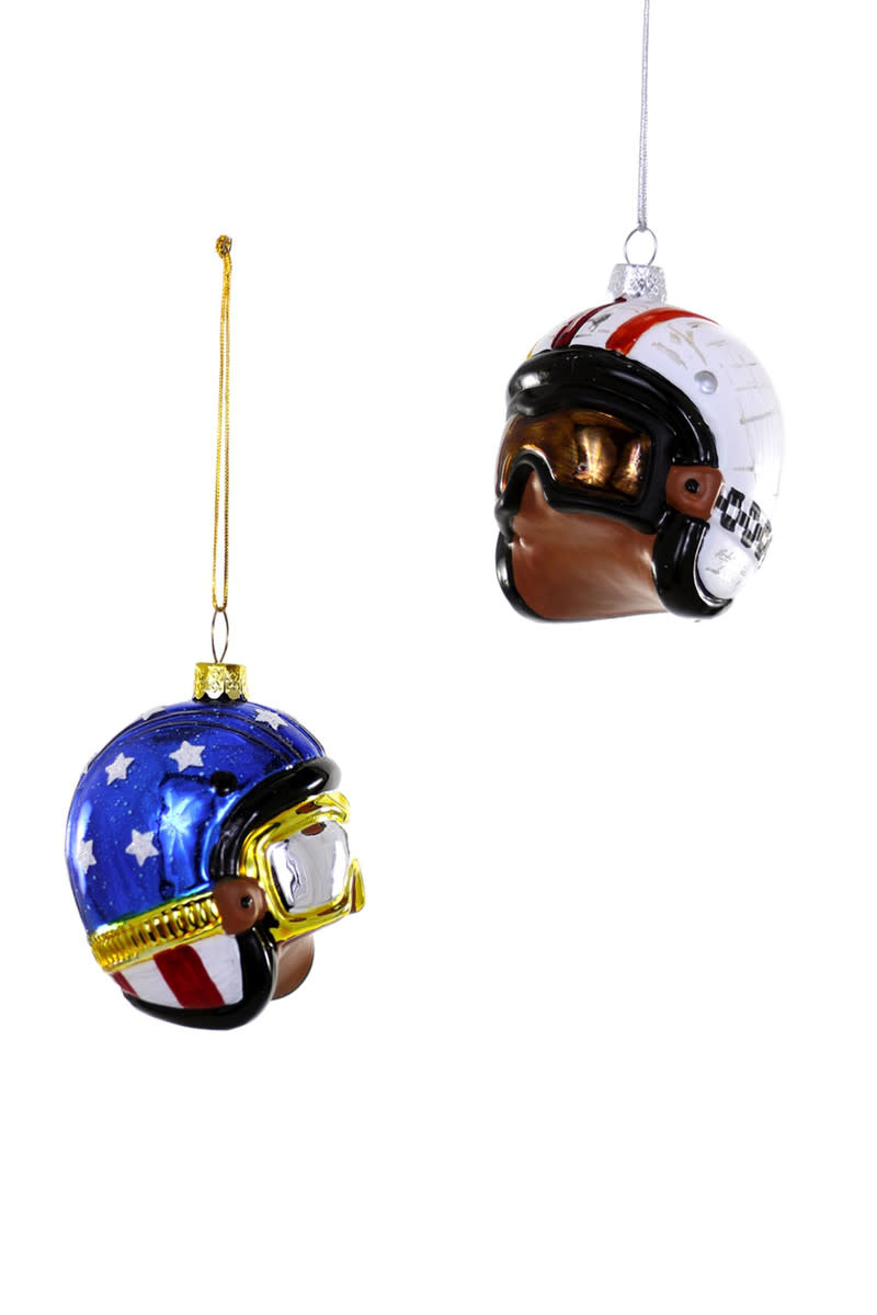 Cody Foster - COF COF OR - Vintage Motorcycle Helmet Ornament
