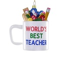 Cody Foster - COF COF OR - World's Best Teacher Mug Ornament