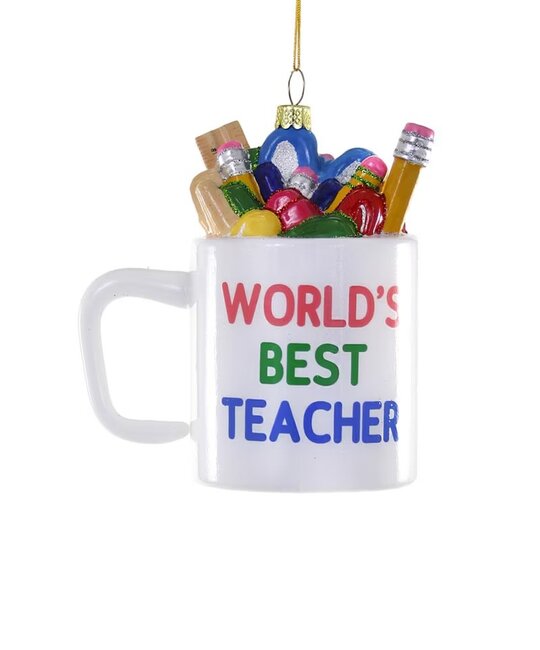 Cody Foster - COF COF OR - World's Best Teacher Mug Ornament