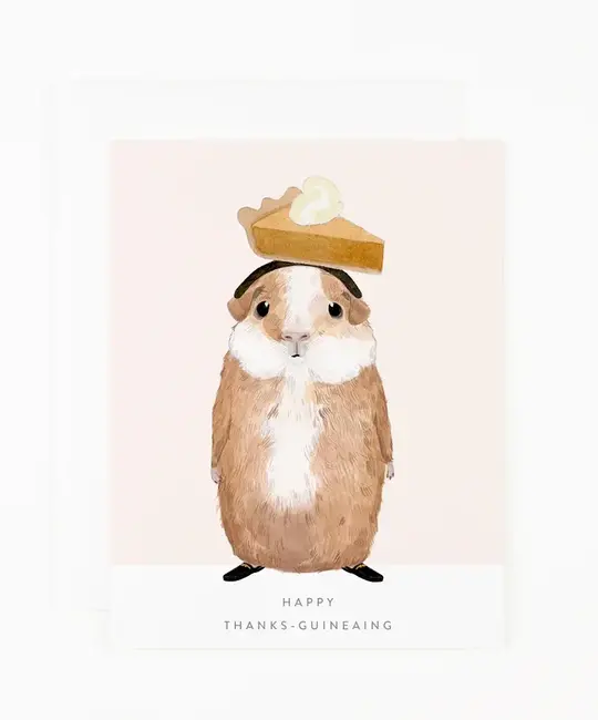 Dear Hancock - DH DHGCTH0007 - Happy Thanks-guineaing Card