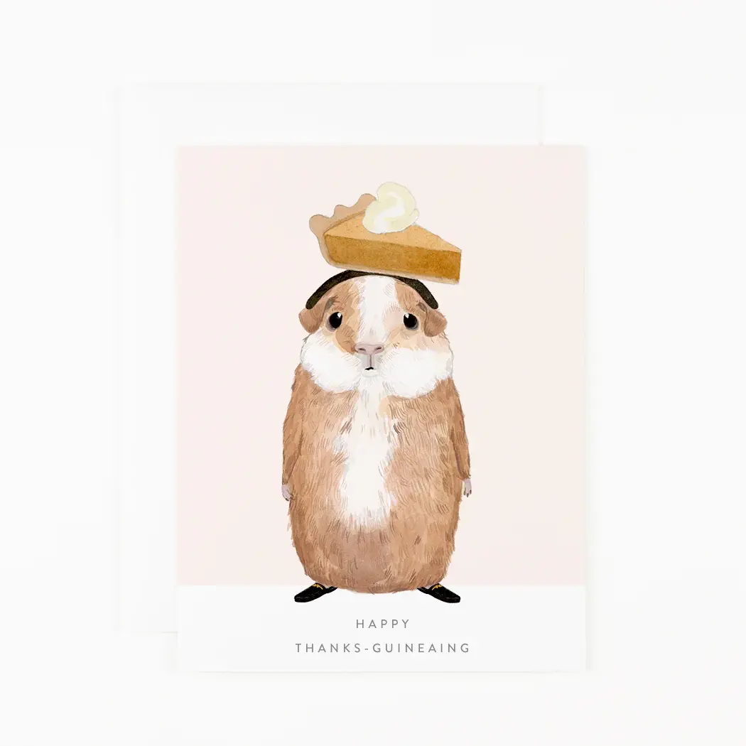 Dear Hancock - DH DHGCTH0007 - Happy Thanks-guineaing Card