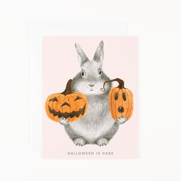 Dear Hancock - DH DHGCHA - Halloween is Hare Card