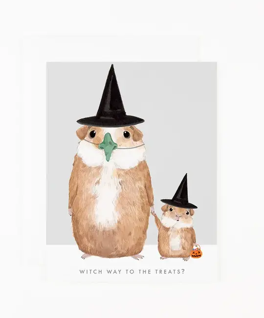 Dear Hancock - DH DHGCHA - Witch way to the Treats? Halloween Card